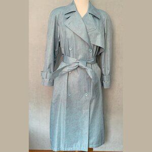 Vintage 1990s London Fog Double Breasted Raincoat